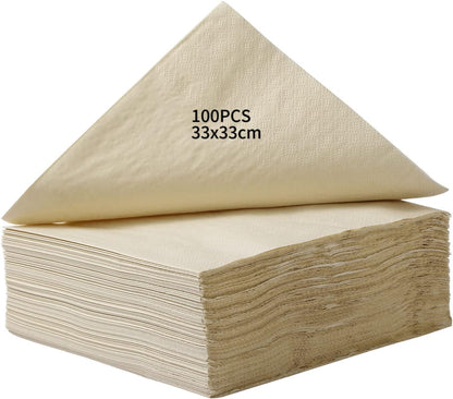 Biodegradable Napkins – 40×40 cm – 100pcs